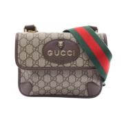 Pre-owned Leather gucci-bags Gucci Vintage , Multicolor , Dames