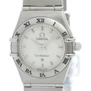 Pre-owned Stainless Steel watches Omega Vintage , Gray , Dames