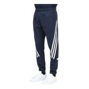 Sportieve Blauwe Herenbroek Future Icons Adidas , Blue , Heren