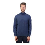 Blauwe Slim Fit Sweater Hugo Boss , Blue , Heren