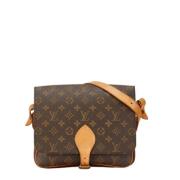 Pre-owned Canvas louis-vuitton-bags Louis Vuitton Vintage , Brown , Da...