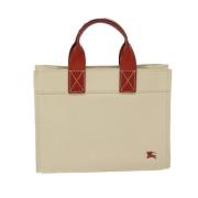 Pre-owned Canvas handbags Burberry Vintage , Beige , Dames