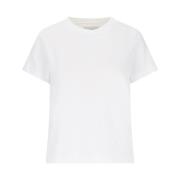 Witte T-shirt Collectie Khaite , White , Dames