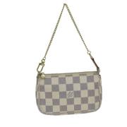 Pre-owned Canvas louis-vuitton-bags Louis Vuitton Vintage , White , Da...