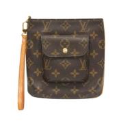 Pre-owned Canvas louis-vuitton-bags Louis Vuitton Vintage , Brown , Da...