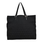 Pre-owned Canvas fendi-bags Fendi Vintage , Black , Dames