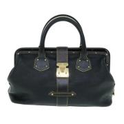 Pre-owned Leather louis-vuitton-bags Louis Vuitton Vintage , Black , D...