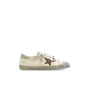 Sneakers Super-Star Met Lijst Gedrukte Ster Geborduurd Golden Goose , ...