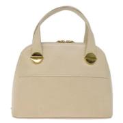 Pre-owned Leather handbags Givenchy Pre-owned , Beige , Dames