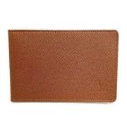 Pre-owned Leather wallets Louis Vuitton Vintage , Brown , Dames