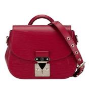 Pre-owned Leather louis-vuitton-bags Louis Vuitton Vintage , Red , Dam...