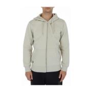 Gedrukte rits capuchontrui Superdry , Beige , Heren