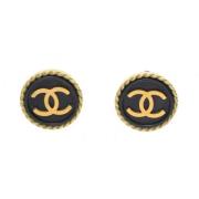 Pre-owned Metal chanel-jewelry Chanel Vintage , Yellow , Dames