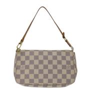 Pre-owned Canvas louis-vuitton-bags Louis Vuitton Vintage , White , Da...