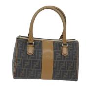 Pre-owned Canvas fendi-bags Fendi Vintage , Brown , Dames