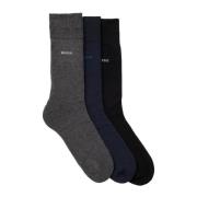 3-pack herensokkenset geschenkdoos Hugo Boss , Multicolor , Heren