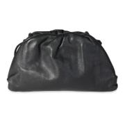 Pre-owned Leather pouches Bottega Veneta Vintage , Black , Dames