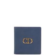 Pre-owned Fabric wallets Dior Vintage , Blue , Dames