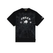 Milano Map Logo Tee in Zwart Iuter , Black , Heren