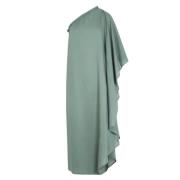 Asymmetrische katoenen kimono met riem Mare Di Latte , Green , Dames