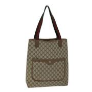 Pre-owned Leather gucci-bags Gucci Vintage , Beige , Dames