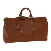 Pre-owned Leather louis-vuitton-bags Louis Vuitton Vintage , Brown , D...