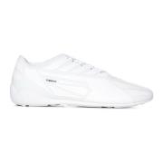 Witte Sneakers met 5D-geprinte Panelen Coperni , White , Heren