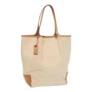 Pre-owned Leather totes Burberry Vintage , Brown , Dames