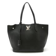 Pre-owned Leather louis-vuitton-bags Louis Vuitton Vintage , Black , D...