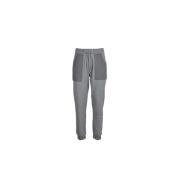 Stijlvolle grijze sweatpants met wafel-patch Bikkembergs , Gray , Here...