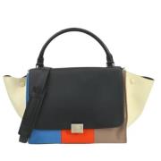 Pre-owned Leather celine-bags Celine Vintage , Black , Dames