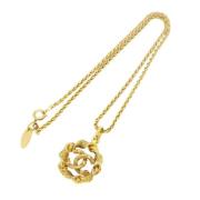 Pre-owned Metal chanel-jewelry Chanel Vintage , Yellow , Dames