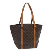 Pre-owned Canvas louis-vuitton-bags Louis Vuitton Vintage , Brown , Da...