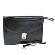 Pre-owned Fabric clutches Gucci Vintage , Black , Dames