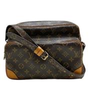 Pre-owned Canvas louis-vuitton-bags Louis Vuitton Vintage , Brown , Da...