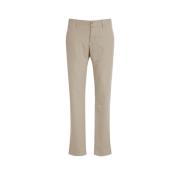 Beige Katoenen Bobby Broek Jacob Cohën , Beige , Heren