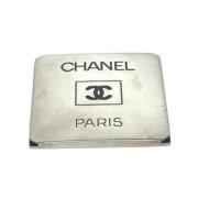 Pre-owned Metal chanel-jewelry Chanel Vintage , Gray , Dames