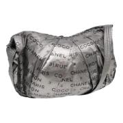 Pre-owned Nylon chanel-bags Chanel Vintage , Gray , Dames