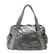 Pre-owned Fabric chanel-bags Chanel Vintage , Gray , Dames