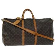 Pre-owned Canvas louis-vuitton-bags Louis Vuitton Vintage , Brown , Da...