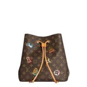 Pre-owned Canvas louis-vuitton-bags Louis Vuitton Vintage , Brown , Da...