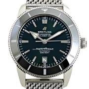 Pre-owned Stainless Steel watches Breitling Pre-owned , Green , Heren