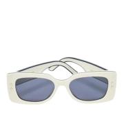 Pre-owned Acetate sunglasses Dior Vintage , White , Dames