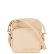 Pre-owned Canvas louis-vuitton-bags Louis Vuitton Vintage , Beige , Da...