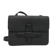 Pre-owned Leather celine-bags Celine Vintage , Black , Dames