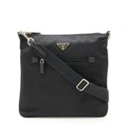 Pre-owned Leather prada-bags Prada Vintage , Black , Dames