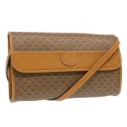 Pre-owned Leather gucci-bags Gucci Vintage , Beige , Dames