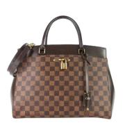 Pre-owned Canvas louis-vuitton-bags Louis Vuitton Vintage , Brown , Da...