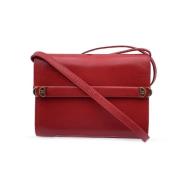 Pre-owned Leather gucci-bags Gucci Vintage , Red , Dames