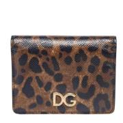 Pre-owned Leather wallets Dolce & Gabbana Pre-owned , Brown , Dames